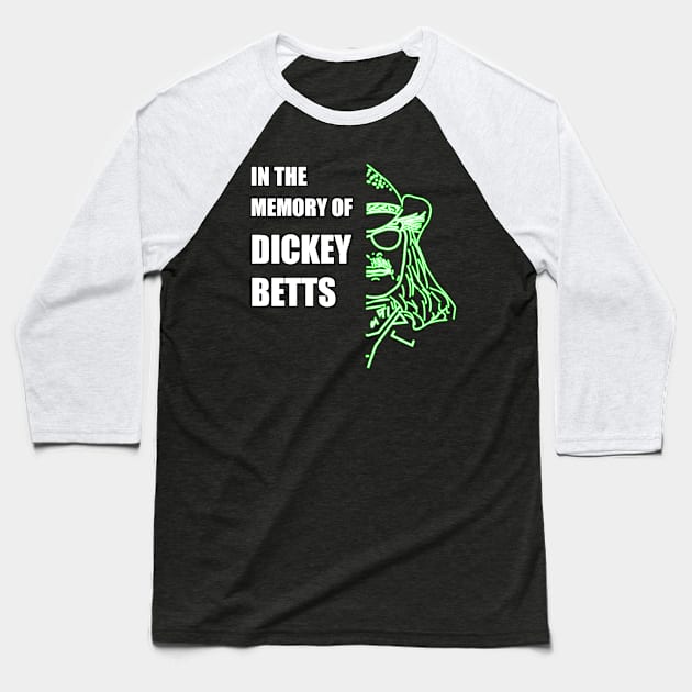 Dickey betts Baseball T-Shirt by Neonartist